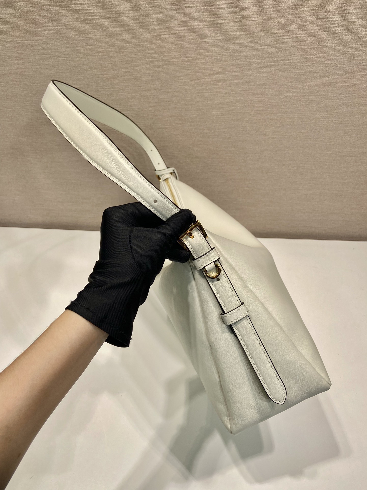 Prada New Aimee Large Underarm Bag 1BC229