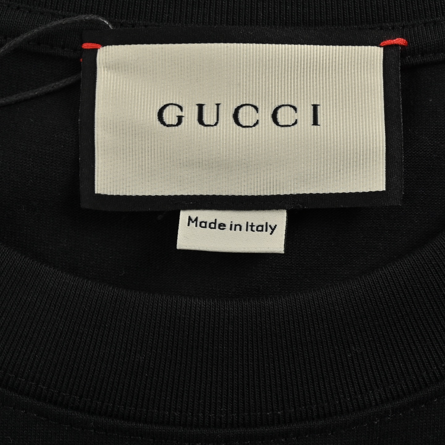 Gucci 24ss interlocking G logo print short sleeves