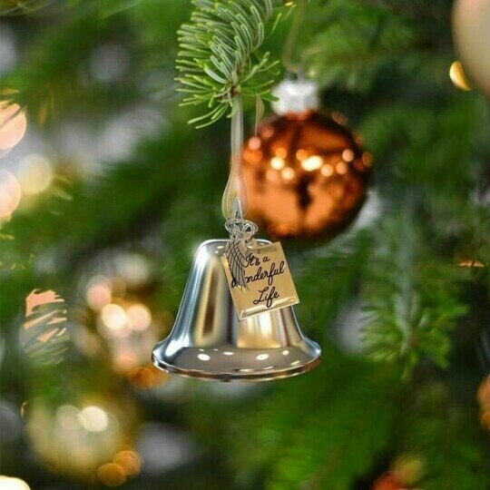🎁Christmas Ornaments Angel Wings Bell--Memorial Christmas Gift