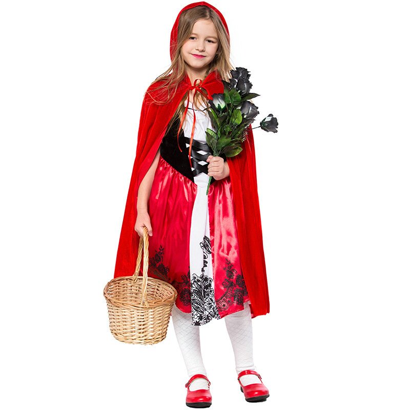 🎃Little Red Riding Hood Party Cosplay Family Matching Costume