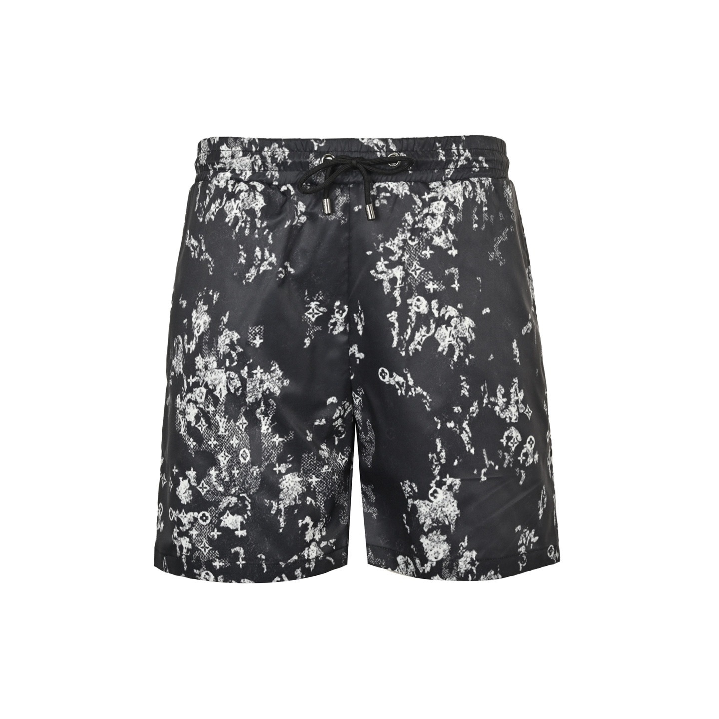 Louis Vuitton 25ss ink-rendered monogram beach shorts