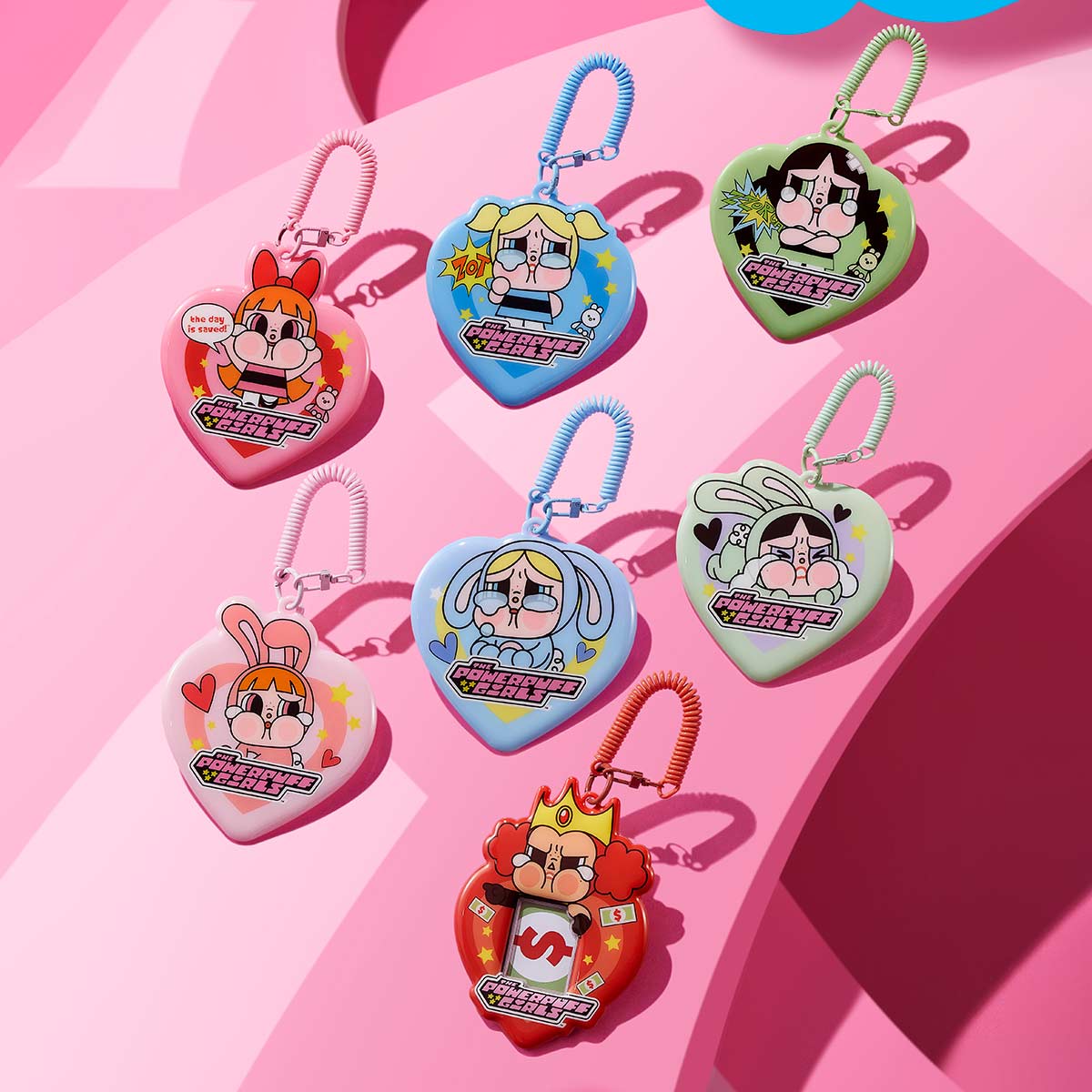 POP MART CRYBABY× Powerpuff Girls Series-Card Holder [1 Blind Box]