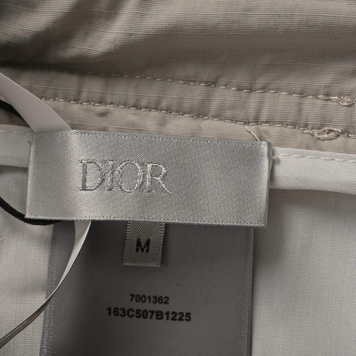 Dior 1947 check button shorts