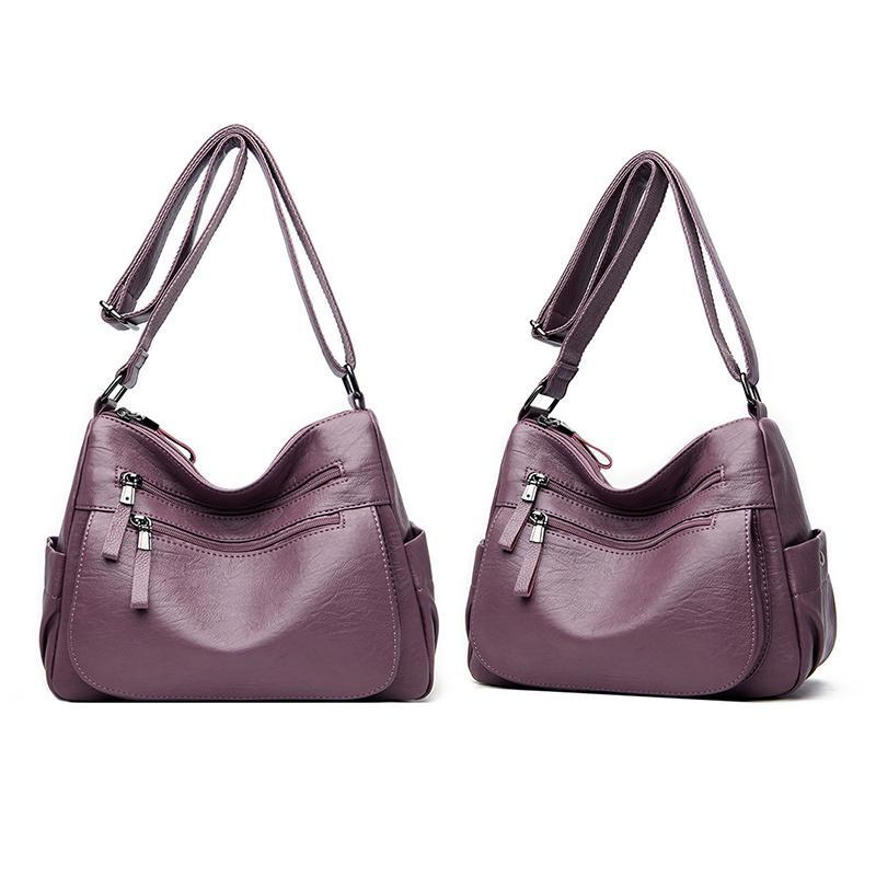 Casual Shoulder Bag Multi-pocket Large Crossbody Bag