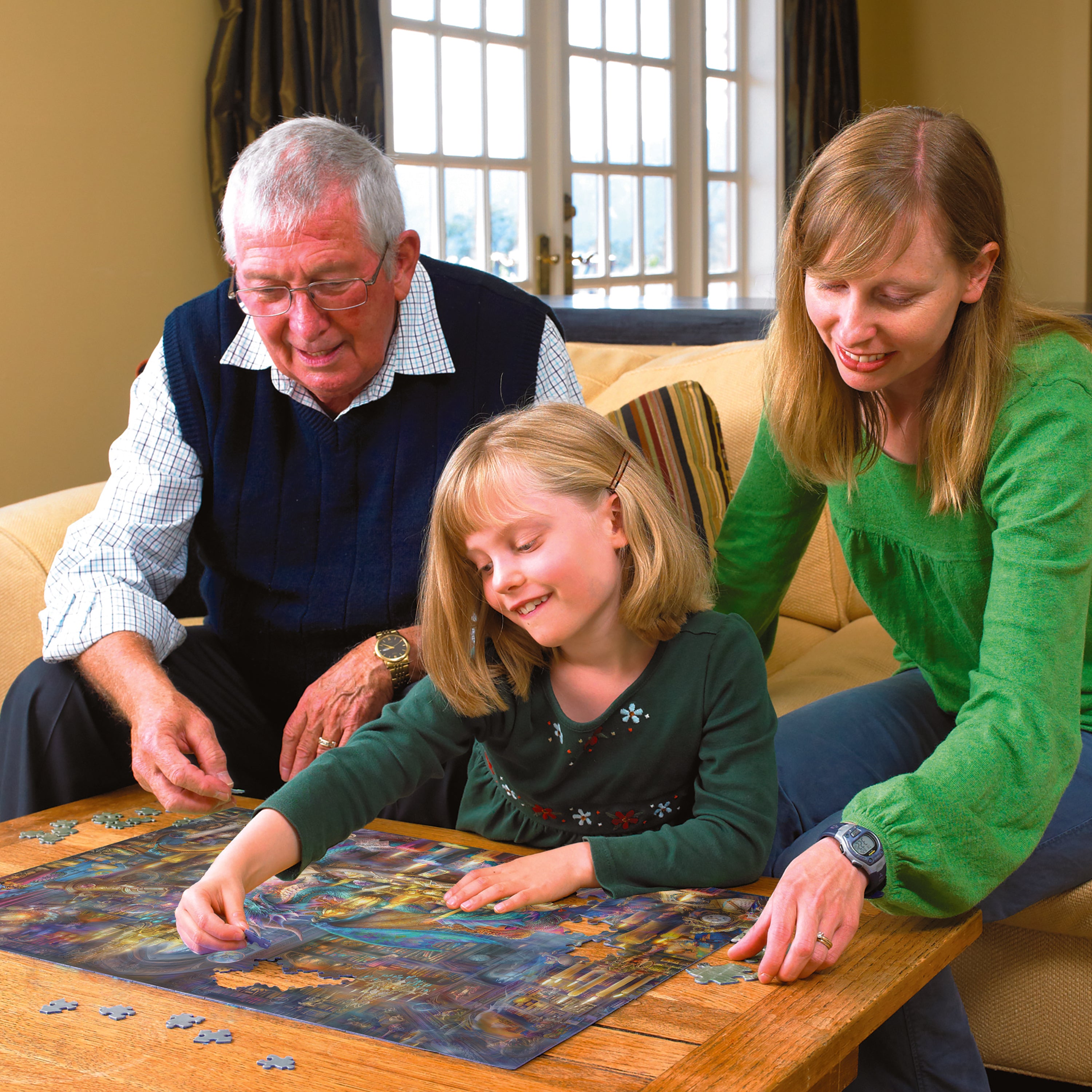 The Library Keeper (Family) | Family Pieces 350
