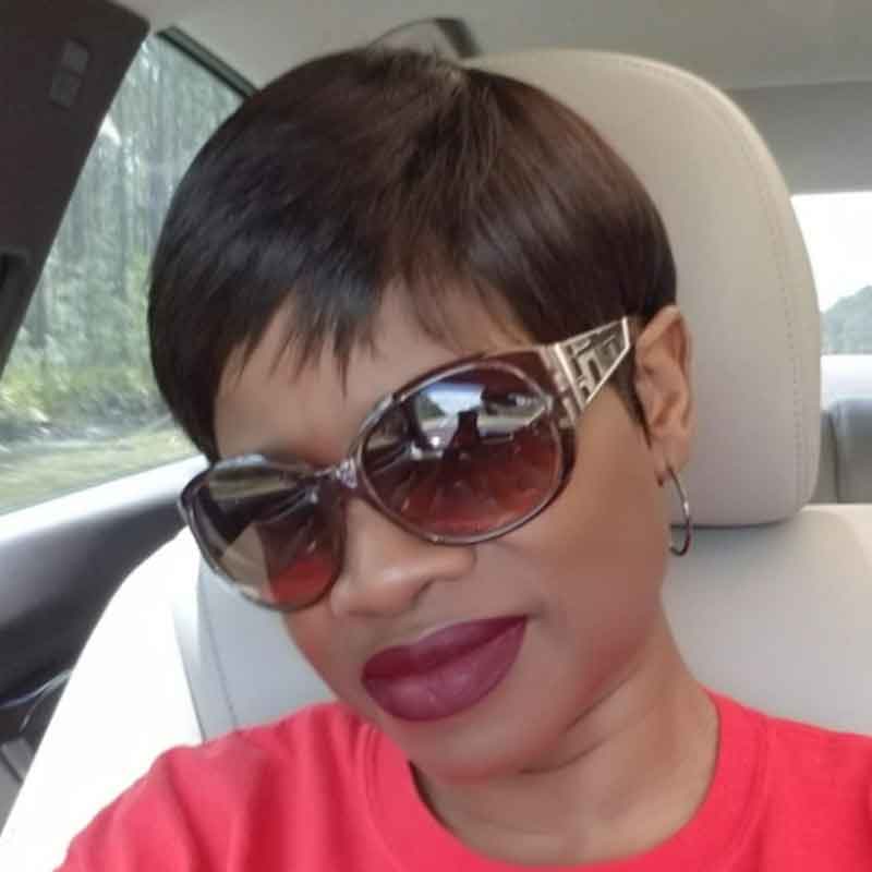 Luna C09 Extra Short Boy Cut Straight Layered Wig for Black Women