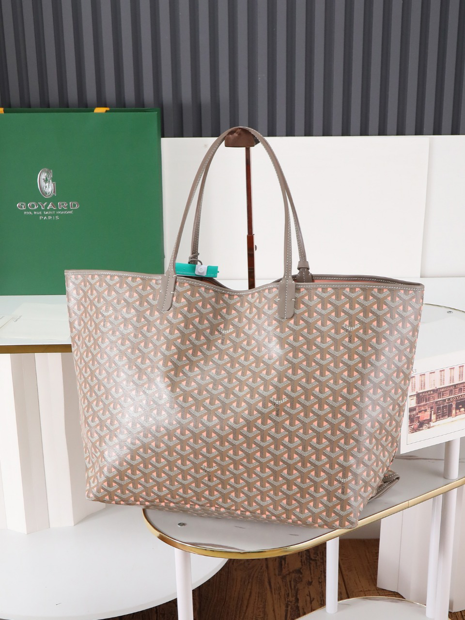 Goyard saint louis large shopping bag 020146