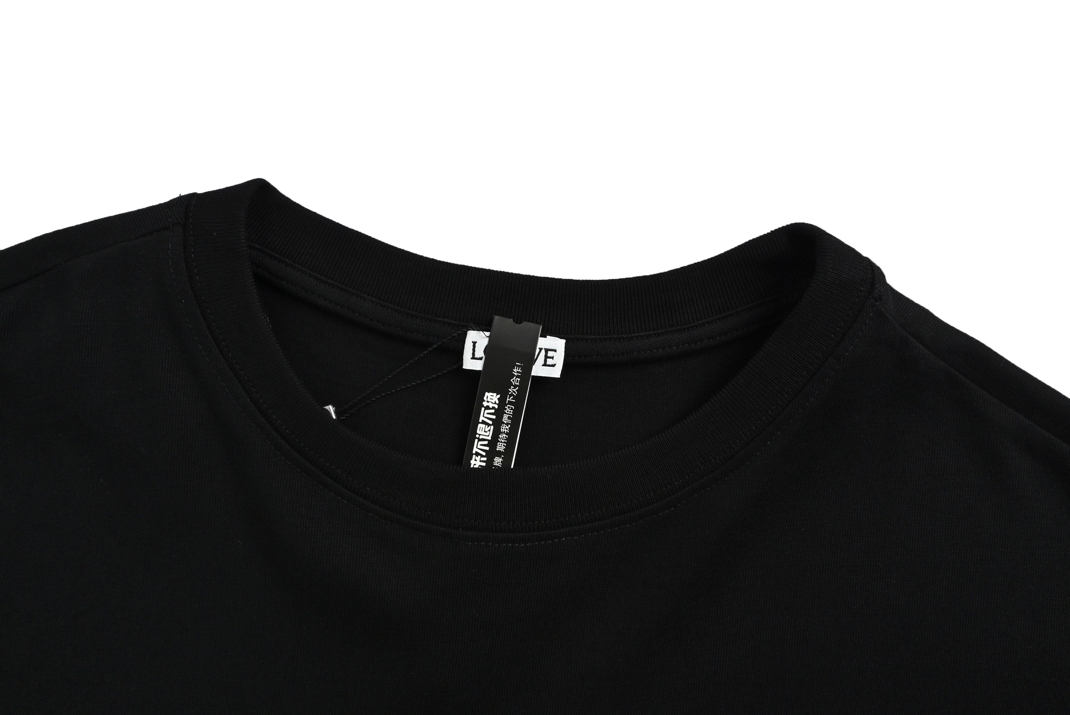 Loewe Colorblock Belt Printed Round Neck Short Sleeves