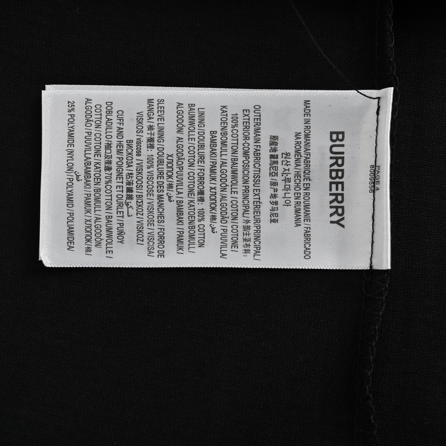 Burberry 24ss back waist horse short sleeve