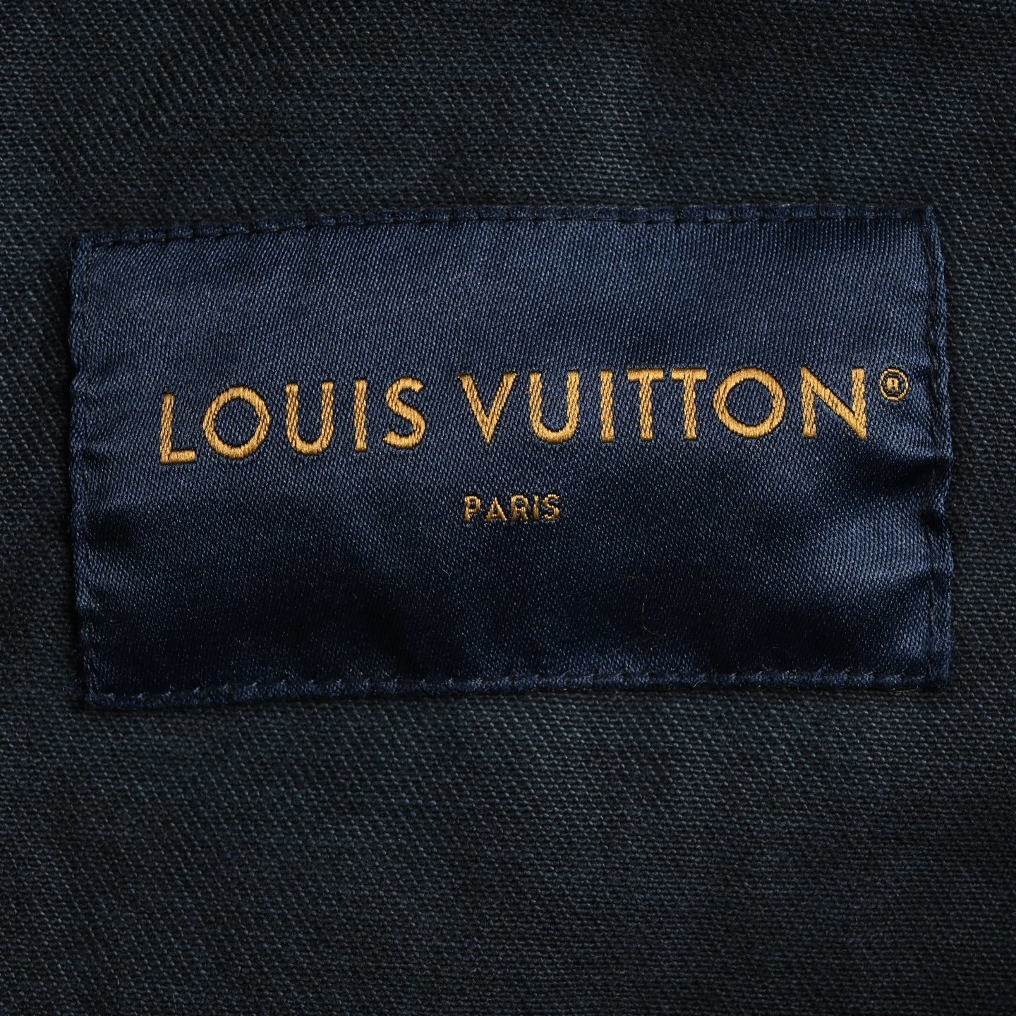 Louis Vuitton 25Fw pocket monogram embossed denim jacket