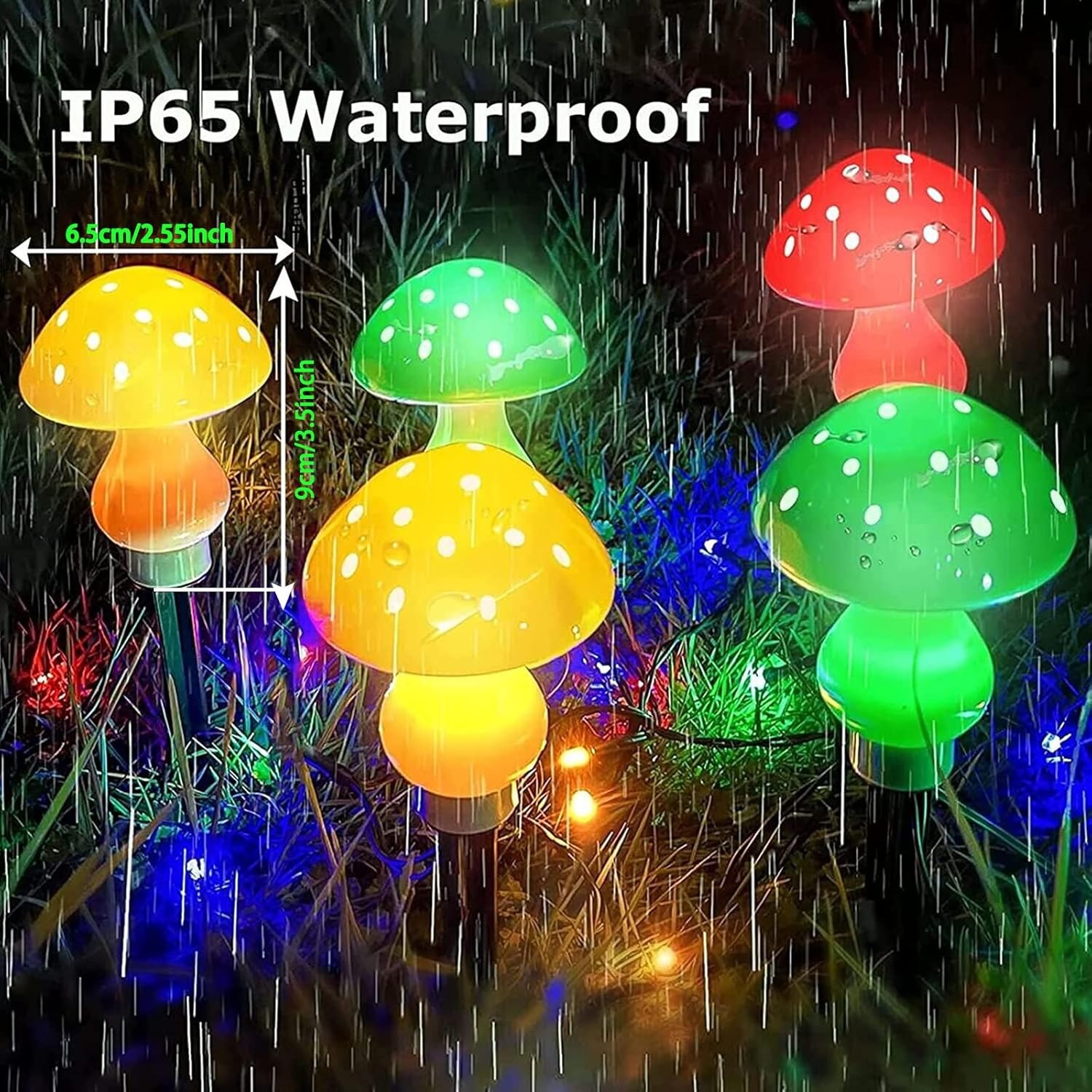 Upgrade Solar Mushroom Lights