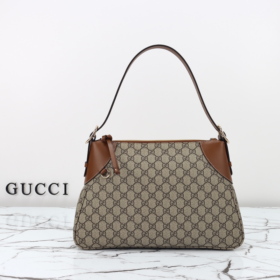 Gucci GG Emblem large shoulder bag 815217 FAD6L 9758
