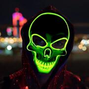 Skull Head Led Mask Halloween