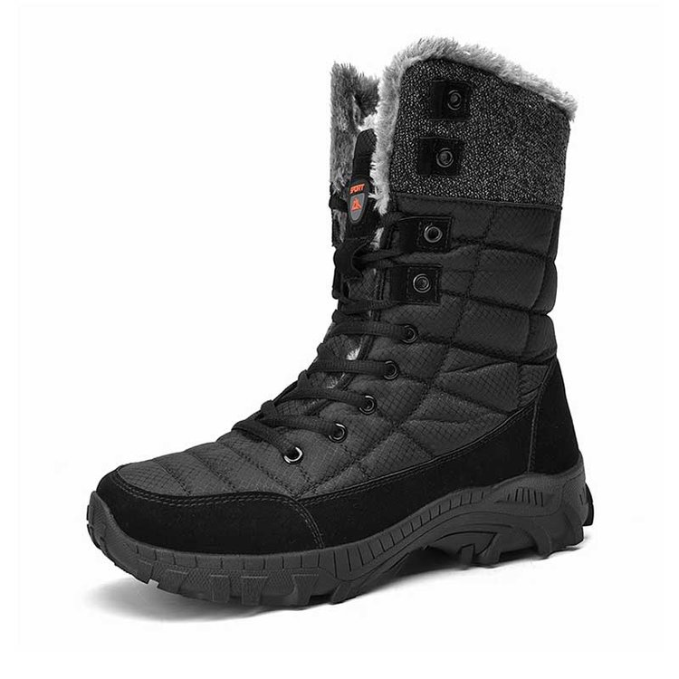 Men's Outdoor Hiking High-Top Snow Boots
