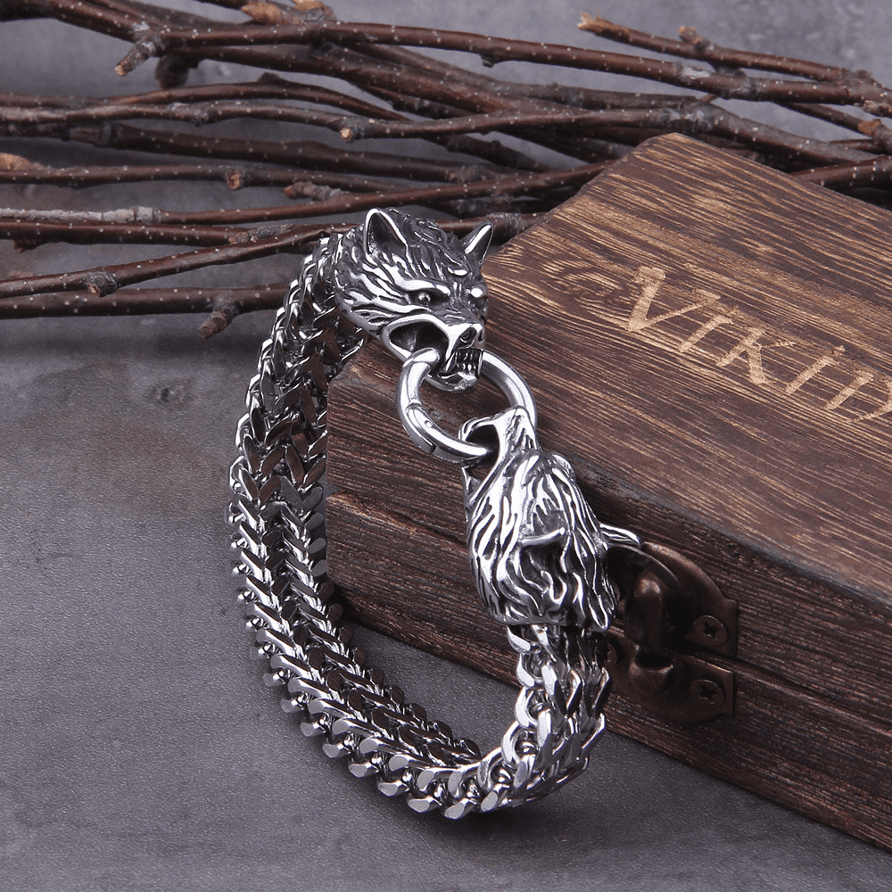 HOT SALE🔥Viking Wolf Bracelet