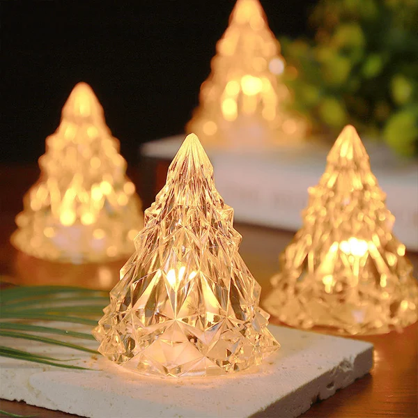 🔥Last Day Sale 50% OFF🔥Mini LED Crystal Christmas Tree Night Light - BUY 1 GET 1 FREE(2PCS)