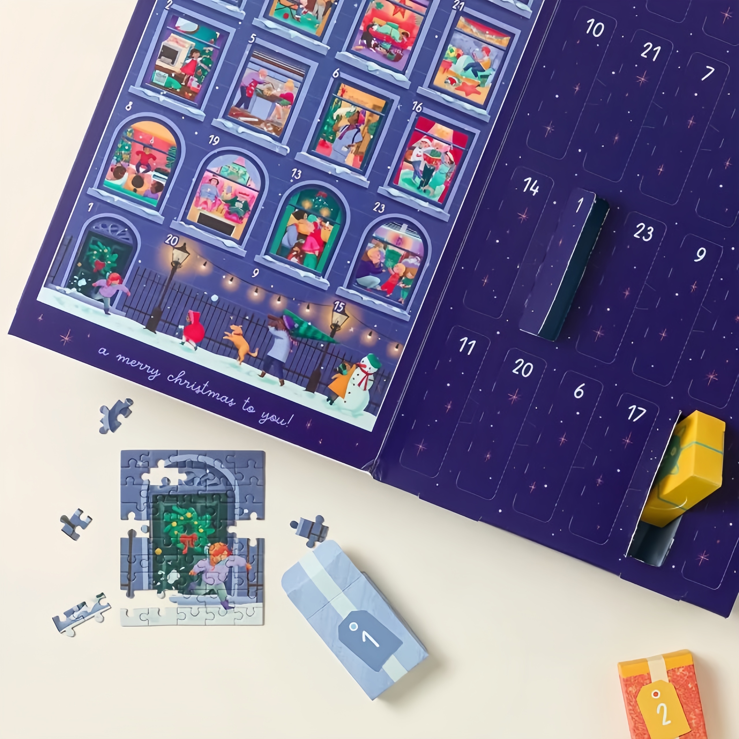 Through the Window Puzzle Advent Calendar