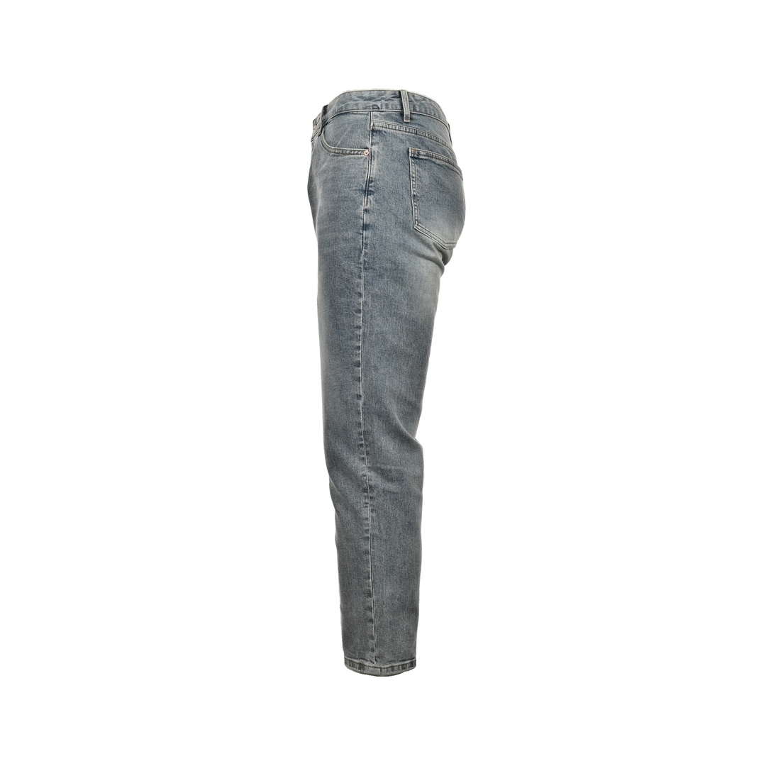 Fendi 23Fw monster eyes embroidered jeans