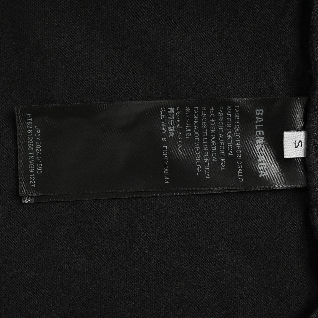 Balenciaga 24ss Love letter print short sleeve