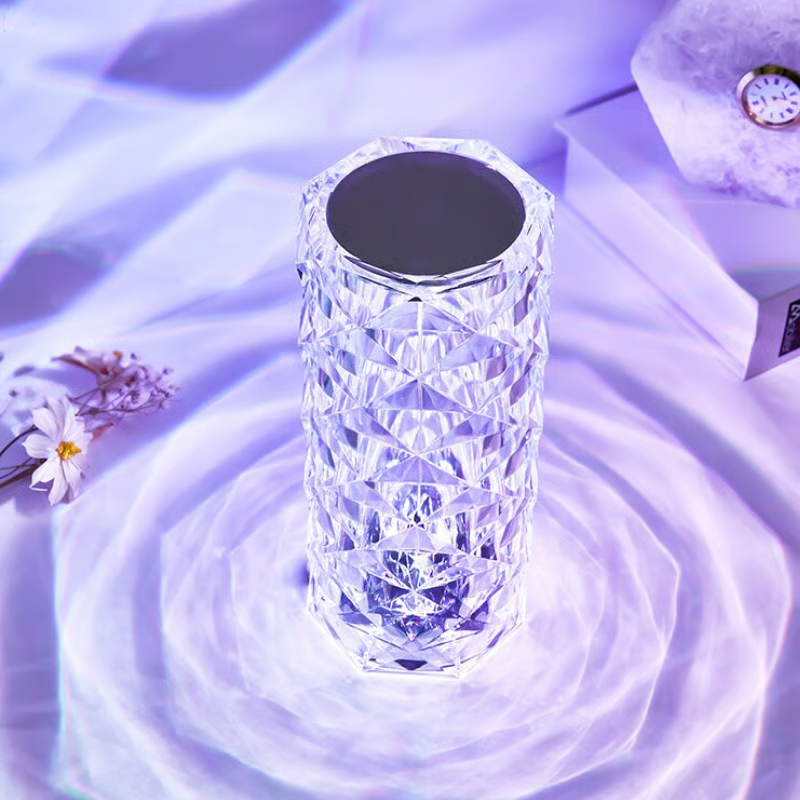 🎁Touching Control Rose Crystal Lamp