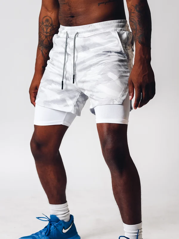 (🔥Last Day Promotion-SAVE 60% OFF)Fairmrsy®-2-in-1 Mens Workout Shorts-BUY 2 GET 10% OFF & FREE SHIPPING