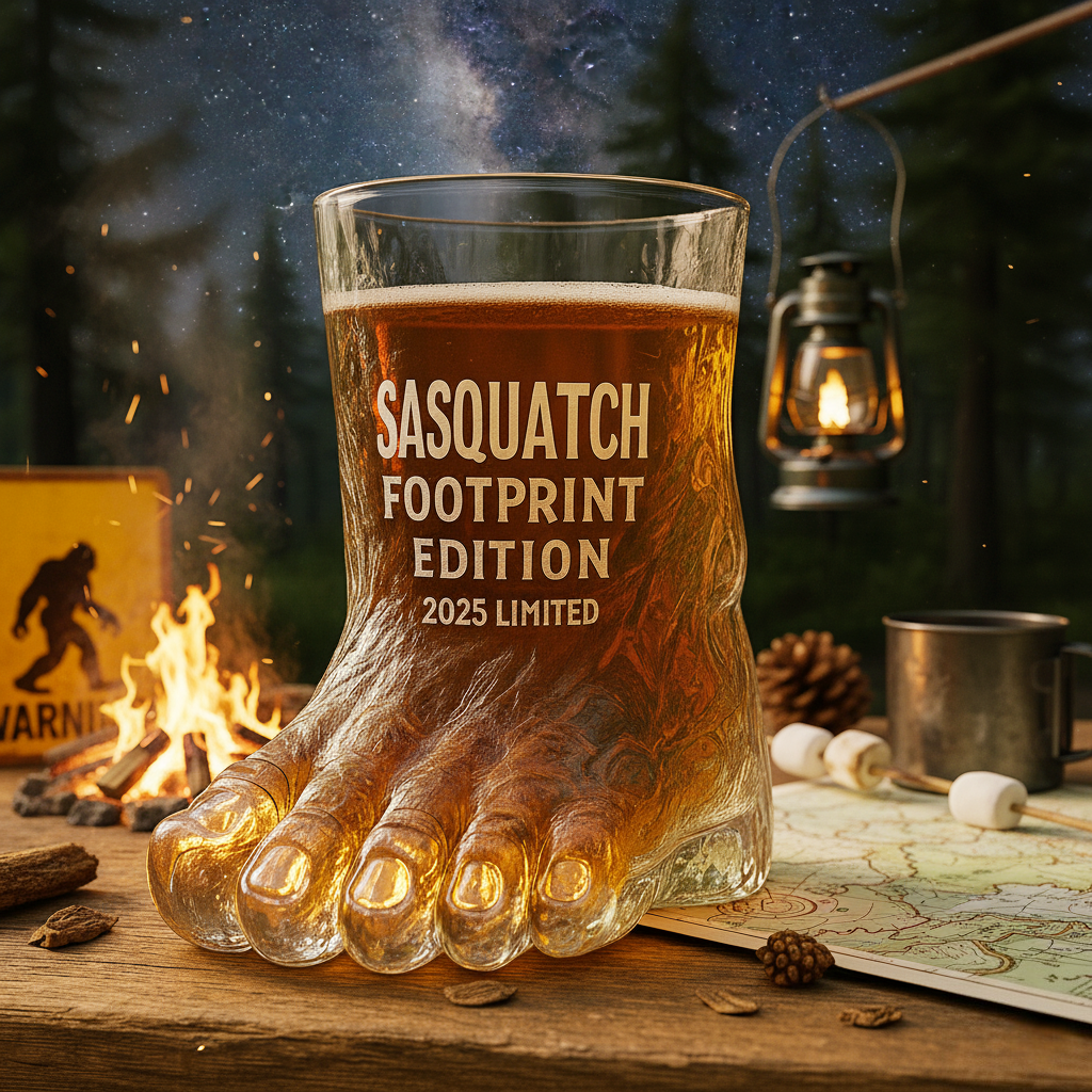 SASQUATCH Glass Cup