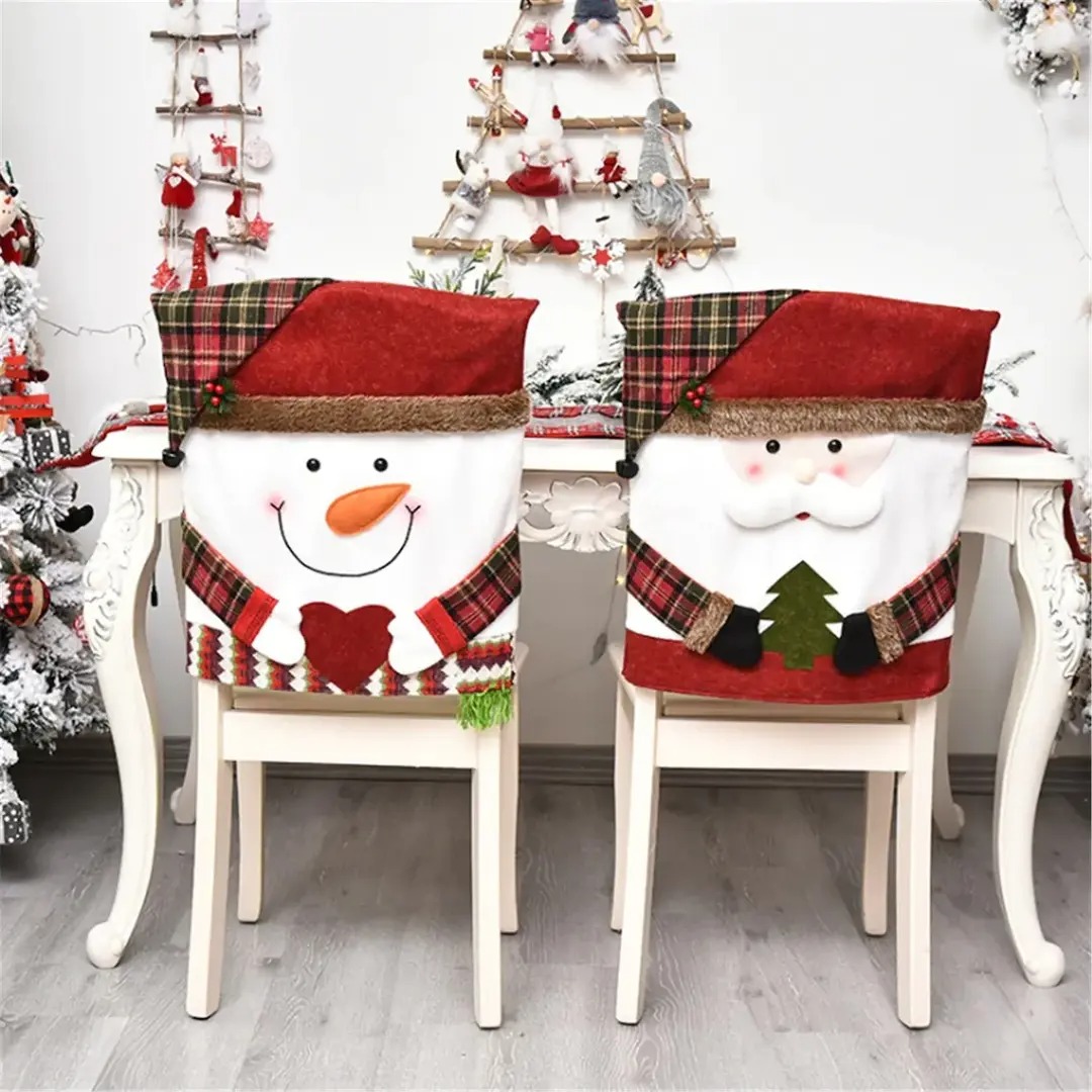 🎅(Christmas Early Sale ) Christmas Dinner Table Chair Cover