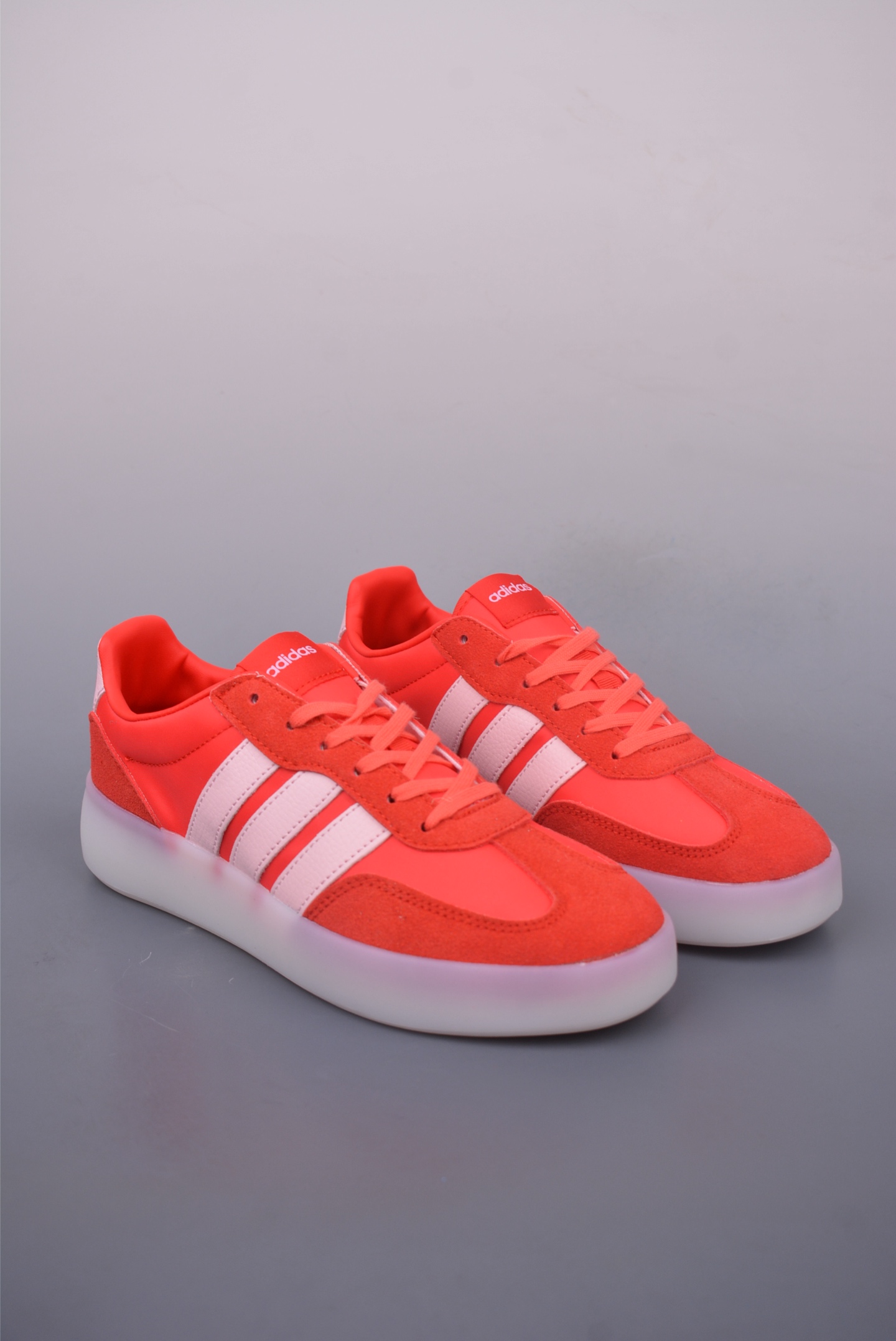 Adidas Barreda Decode Casual Sneakers Red and White JP9669