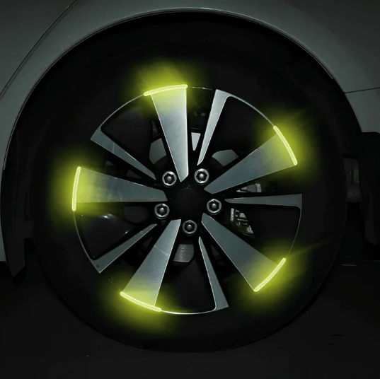 Car Wheel Hub Stickers
