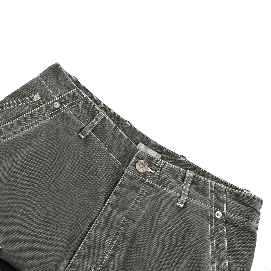 Dior x Stone island Dior Stone Island co-branded pocket denim trousers