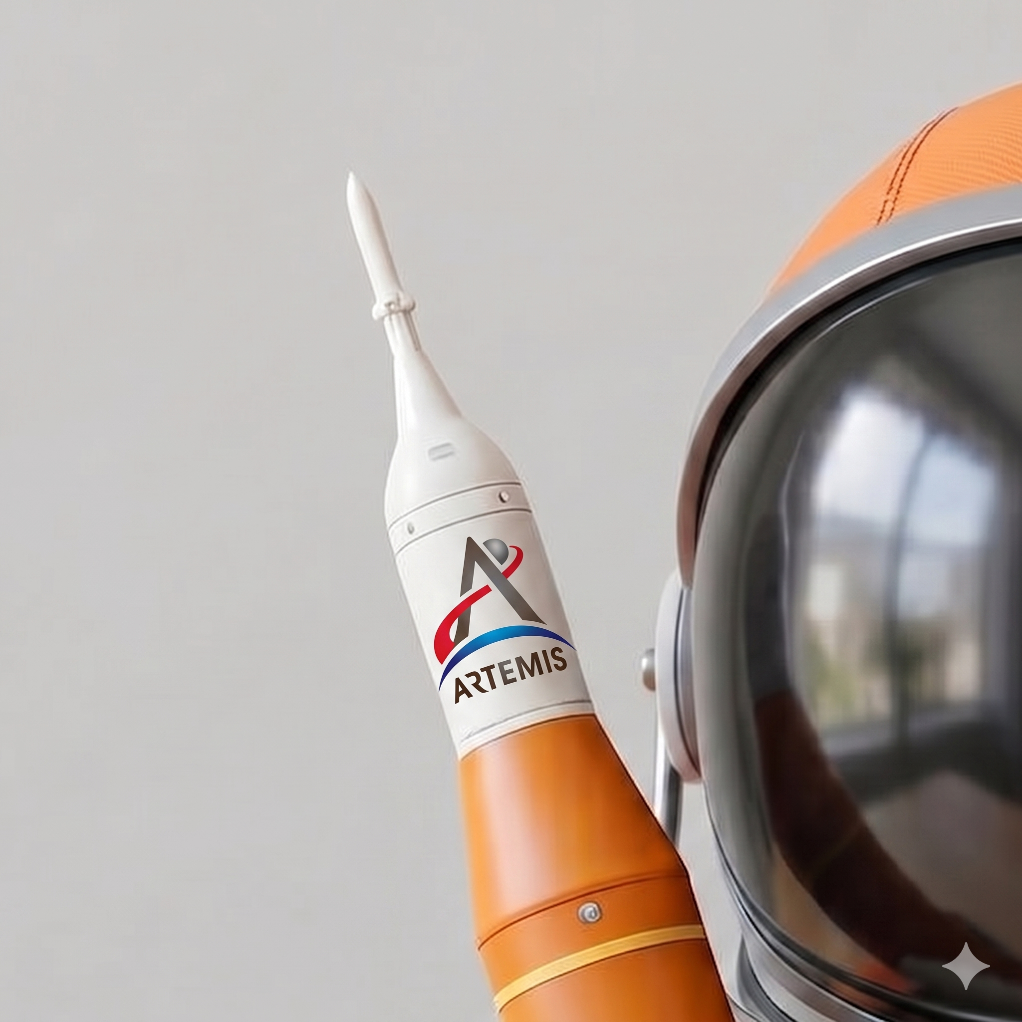 🚀 Artemis II: Moon Mission Astronaut – Future Explorer Figure 🌕