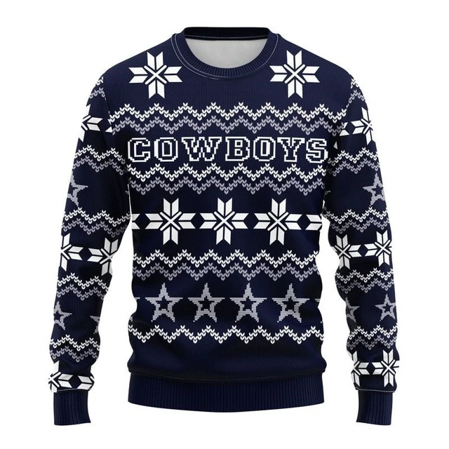DALLAS COWBOYS 3D CHRISTMAS HOODIE ABC04