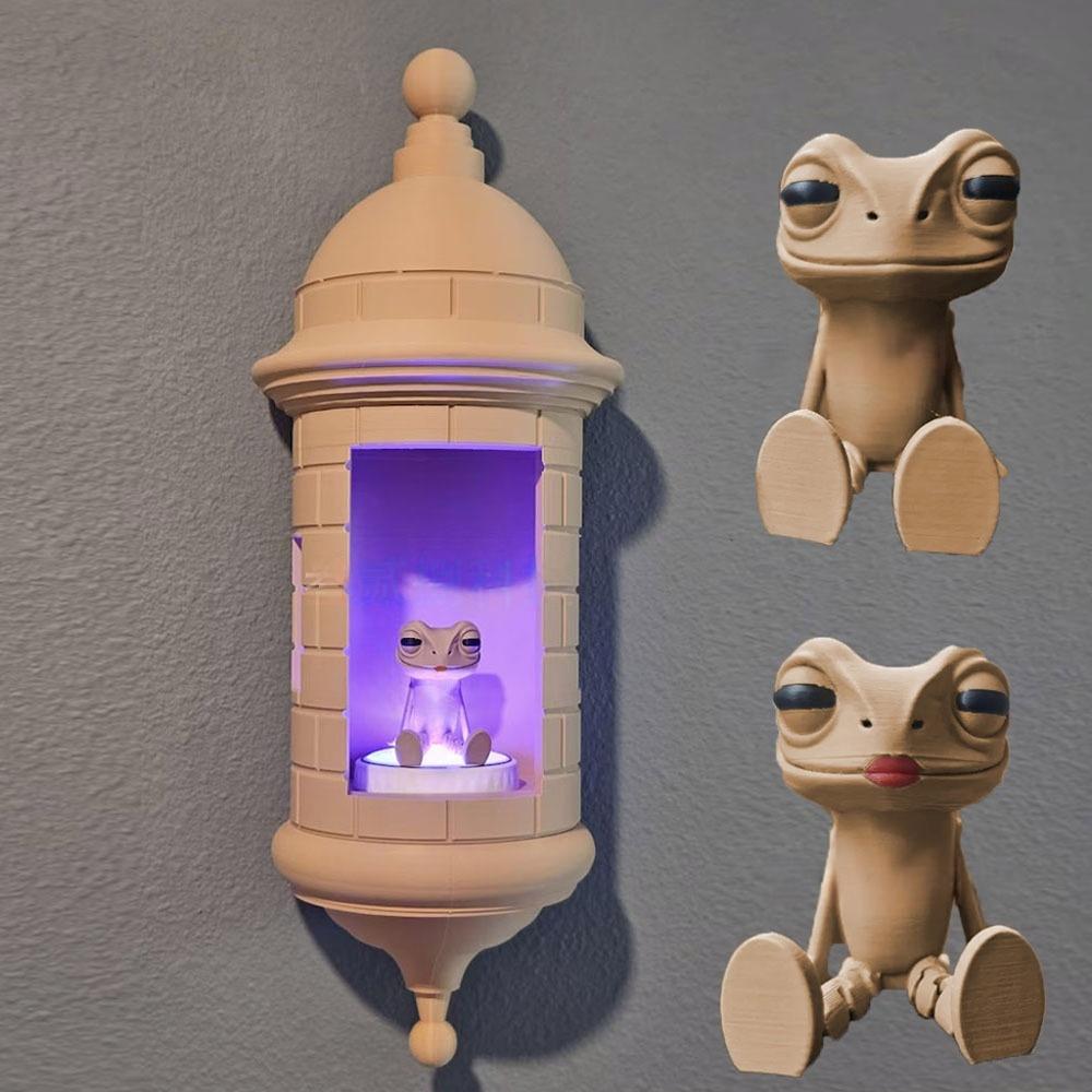 🎃🔥Early Halloween Sale-Puerto Rican Garita Wall Coqui Lamp
