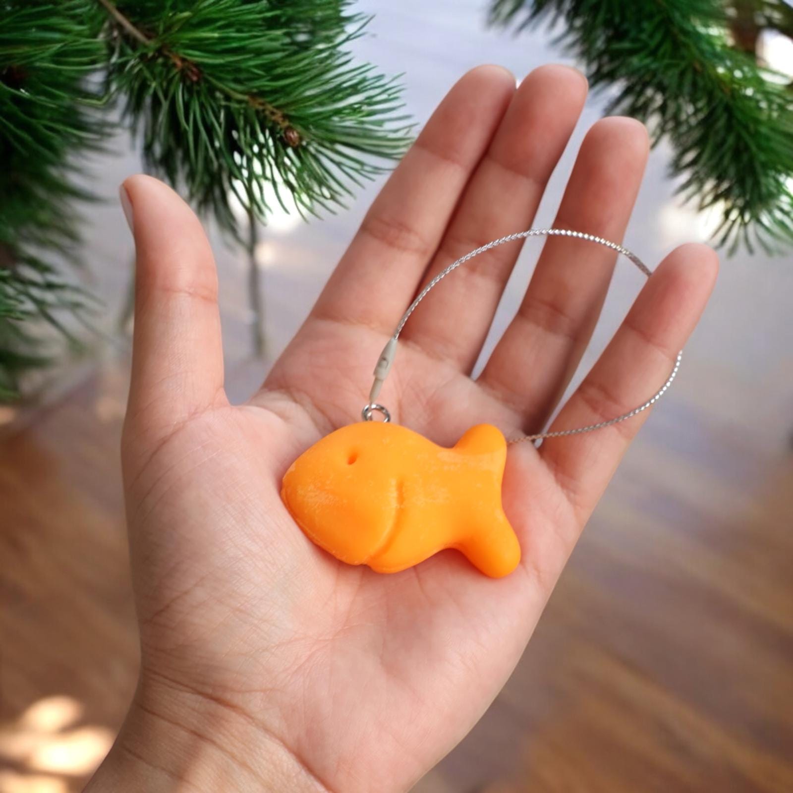 Goldfish Cracker Christmas Ornament