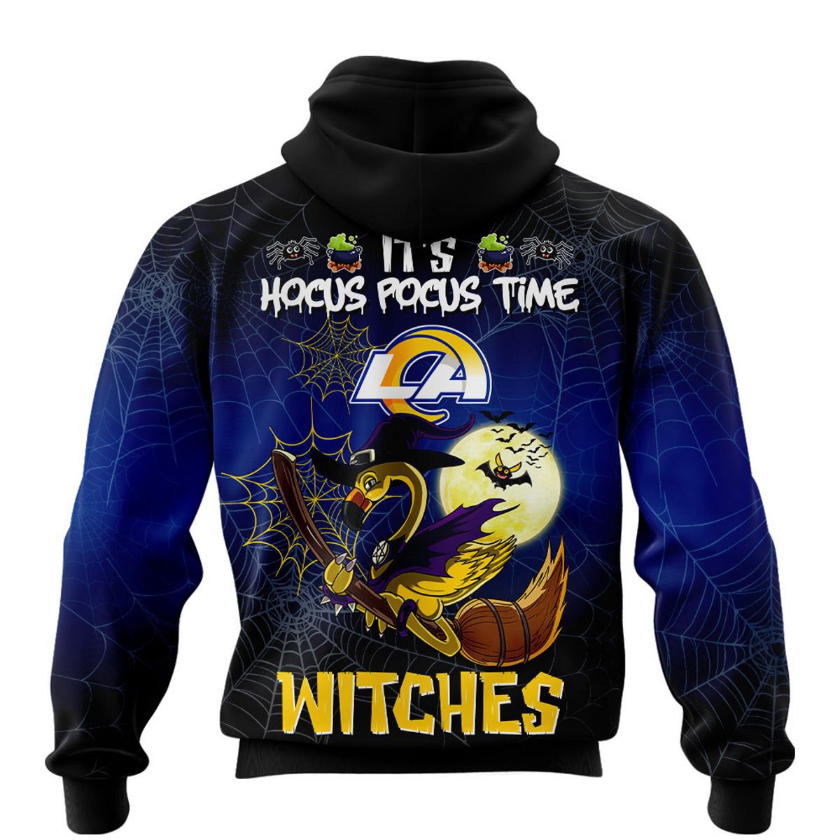 LOS ANGELES RAMS 3D HOODIE HALLOWEEN002