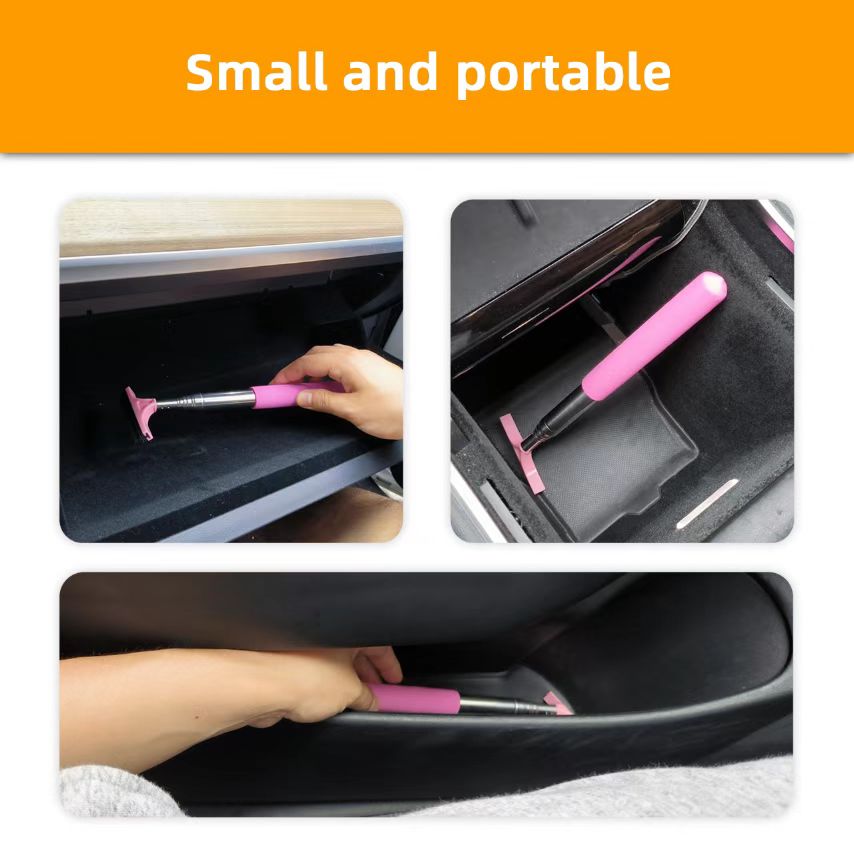 Pink Car Rearview Mirror Wiper