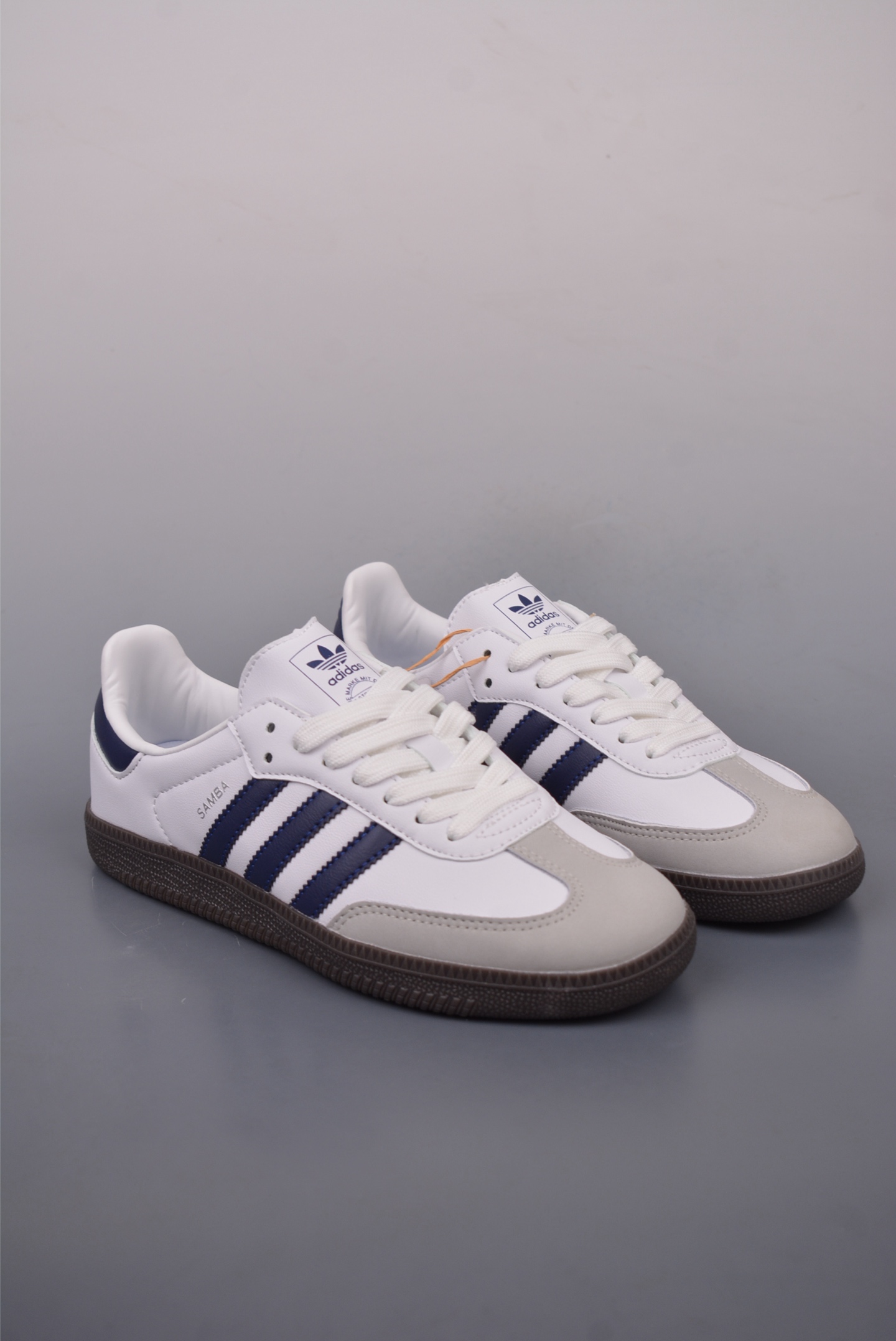 Adidas Originals Samba OG white gray blue  JH5688