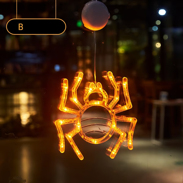 🌟On Sale🎃Halloween Decorations Window Lights with Suction Cups