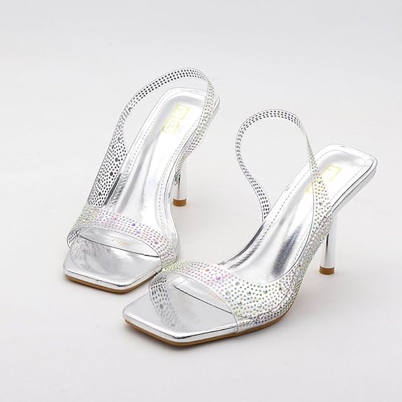 👠👠Versatile sexy women's square toe high heels