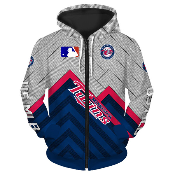 MINNESOTA TWINS 3D HOODIES MT002