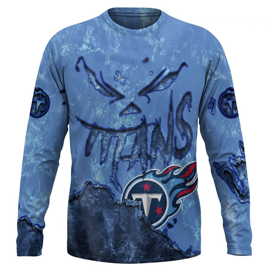 TENNESSEE TITANS 3D HOODIE HALLOWEEN001