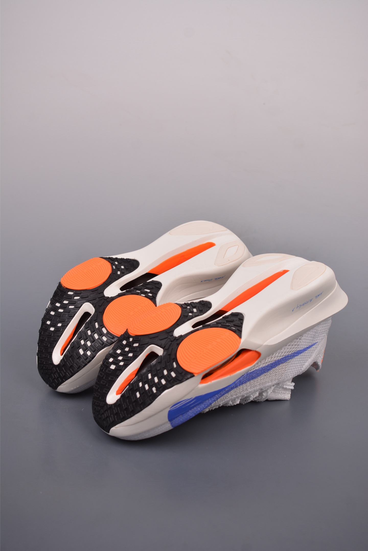 Nike Air Zoom Alphafly Next% 3 Proto Knit White Blue Orange HF7356-900