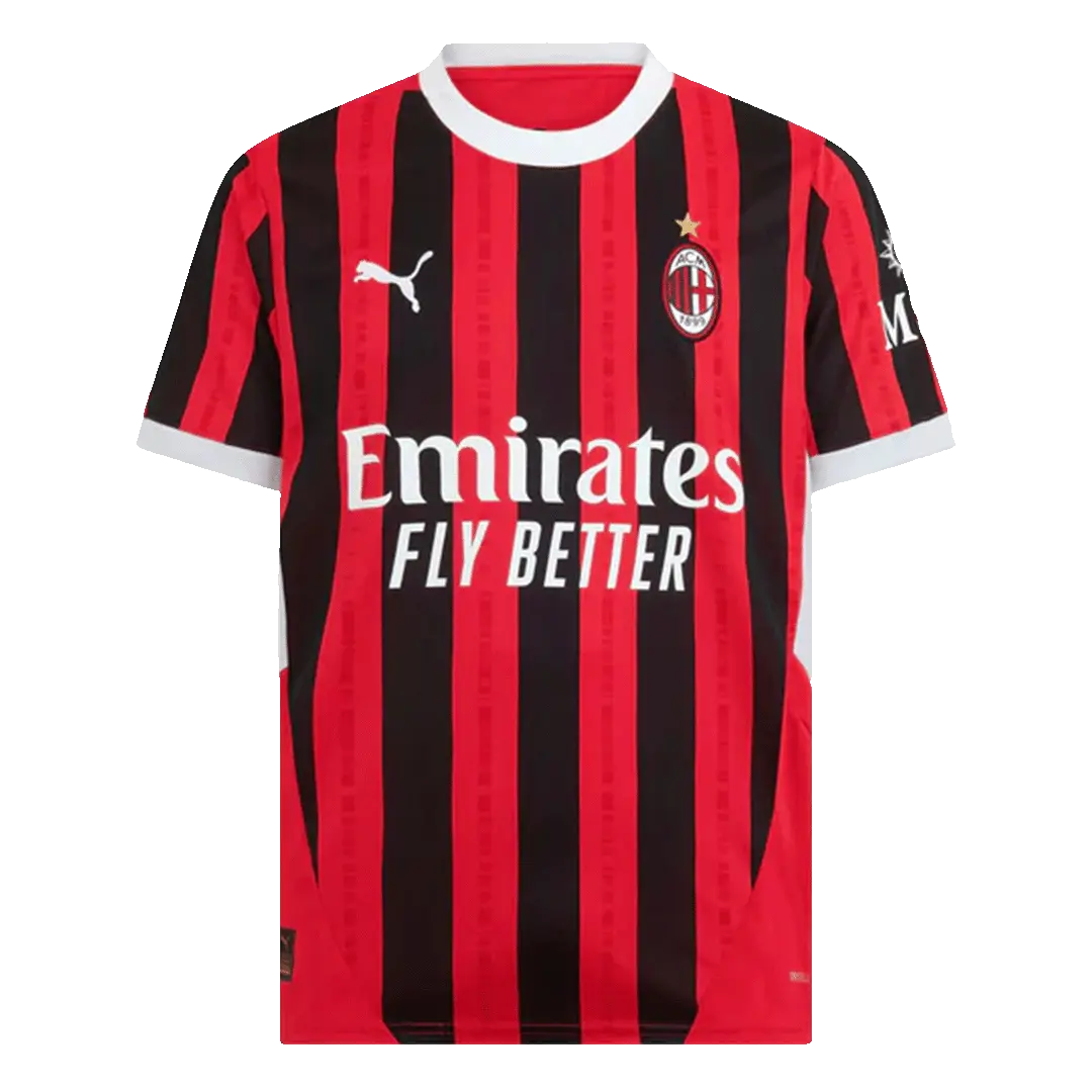 PULISIC #11 AC Milan home football shirt 2024/25 - UCL