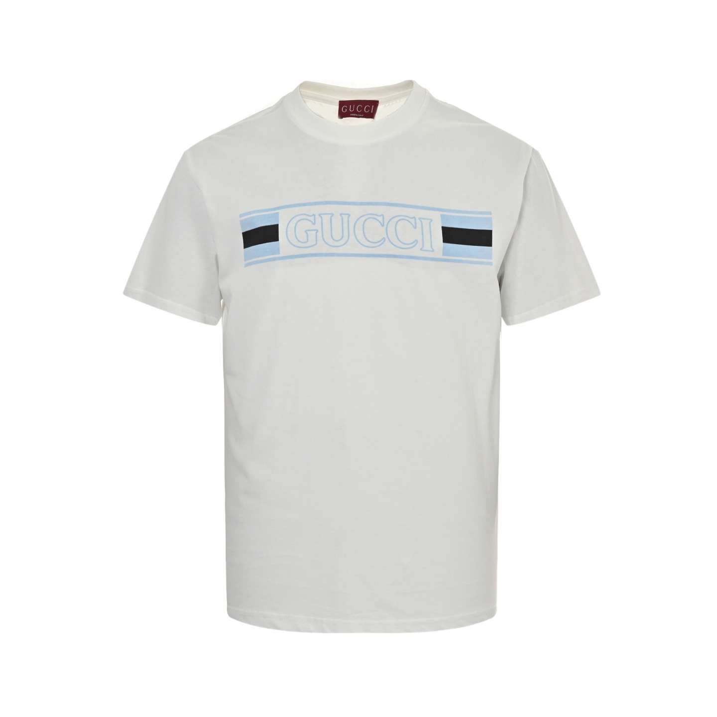 Gucci 25ss hollow letter logo print short sleeve