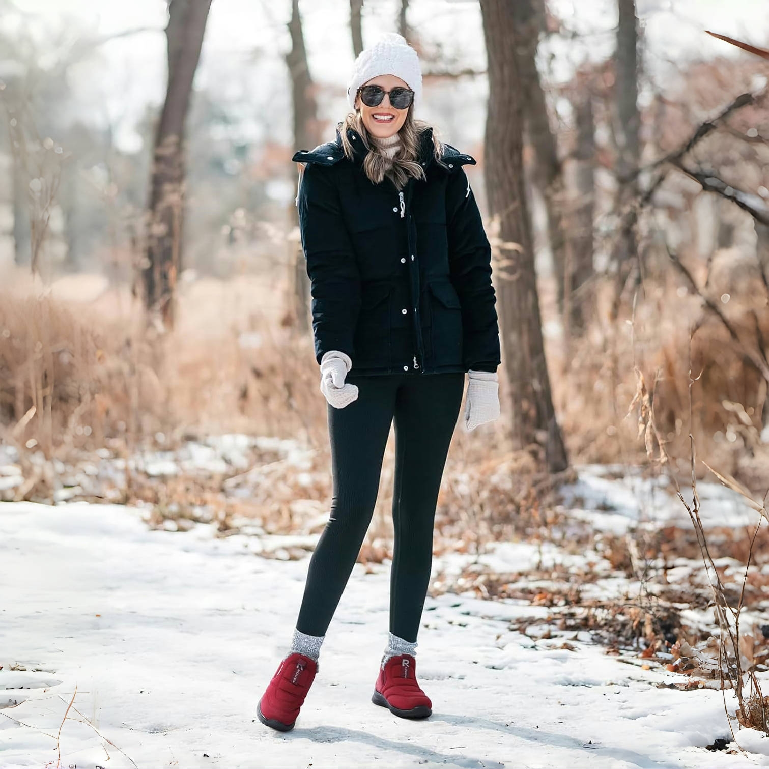 🔥CHRISTMAS ON SALE🔥Winter Boots for Women Waterproof
