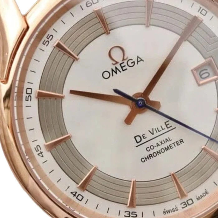 Omega De Ville Rose Gold Case 431.63.41.21.02.001 Swiss Super Clone