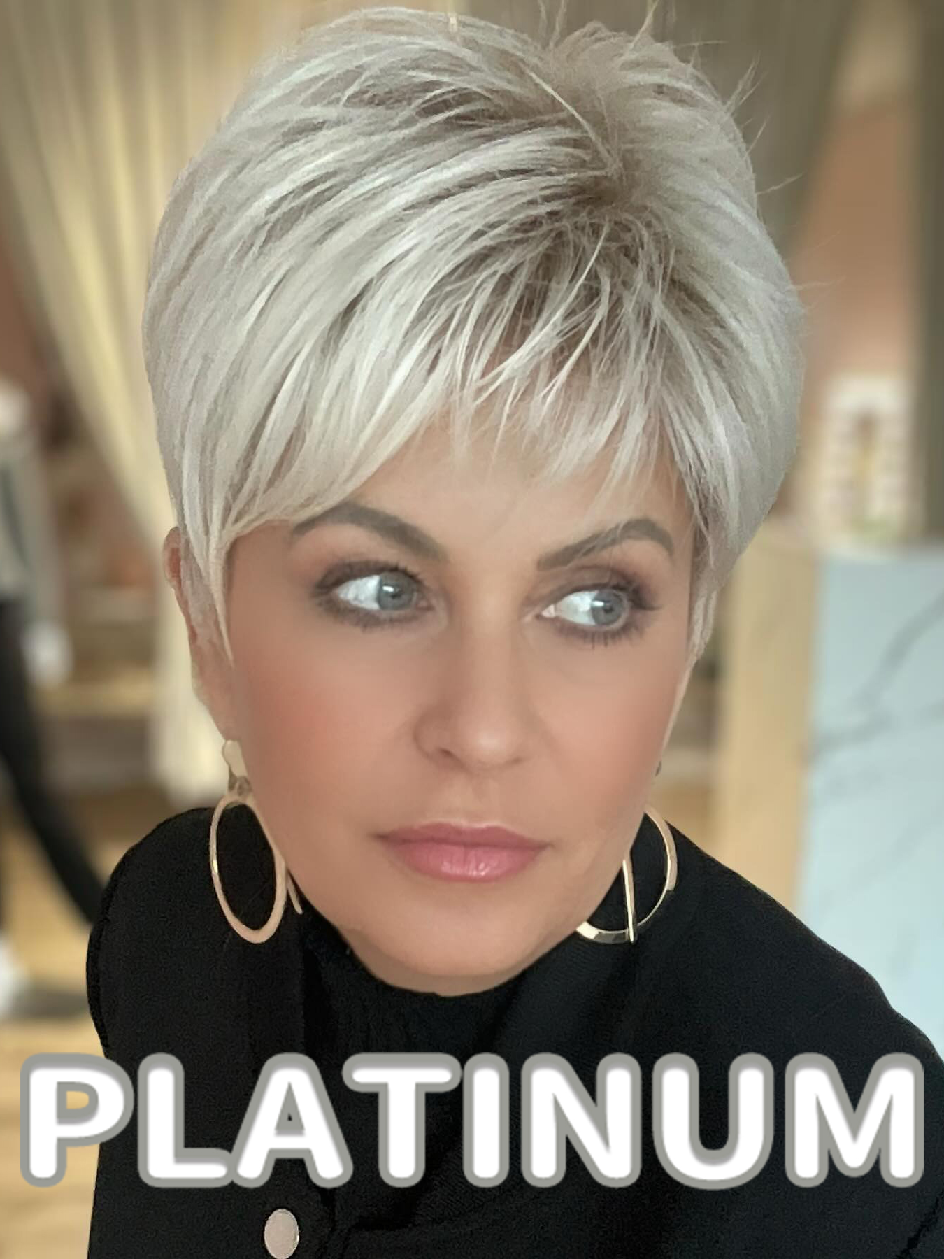 Short Layered Bob Wig With Feathered Layers