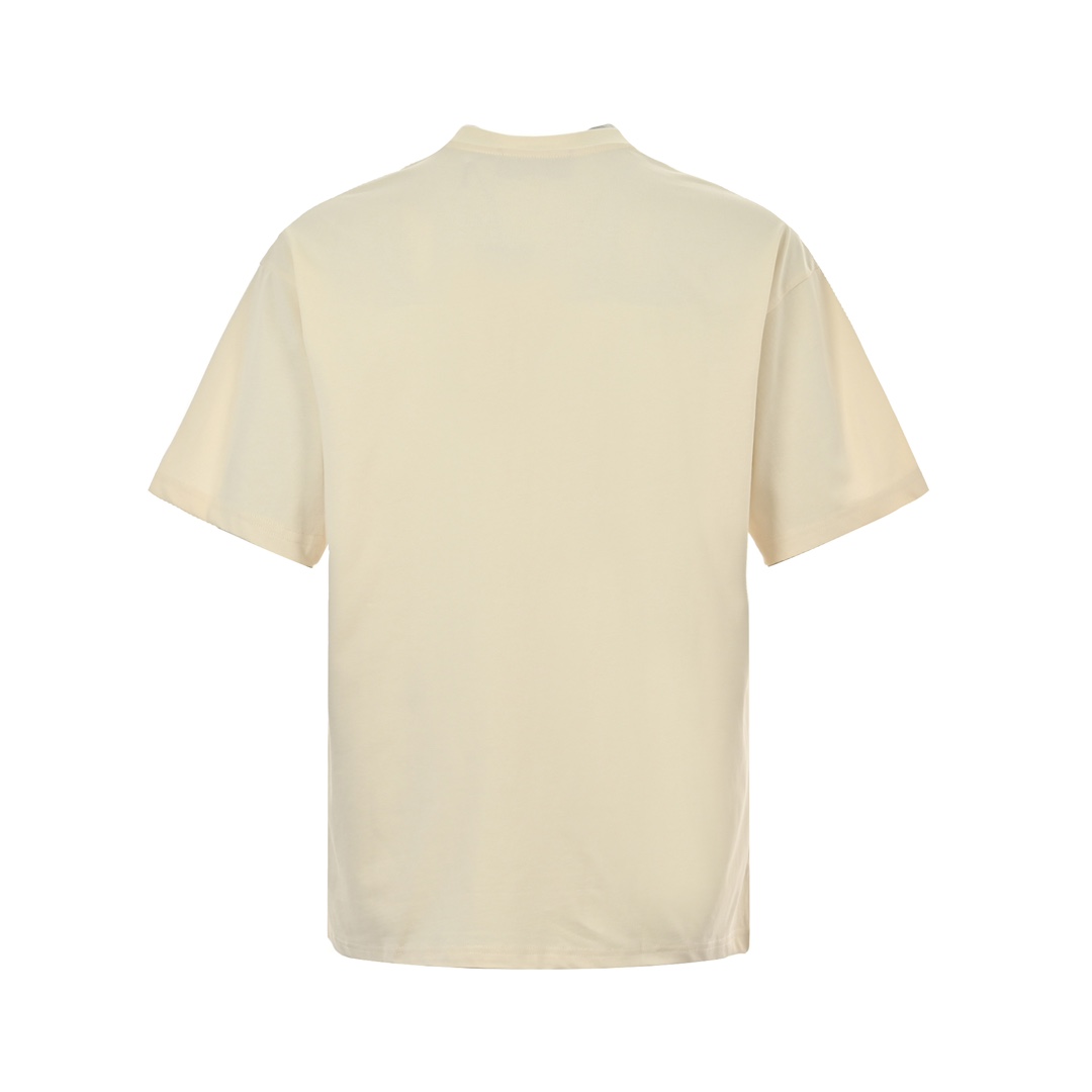 Gucci 24ss snow mountain ski print short sleeve
