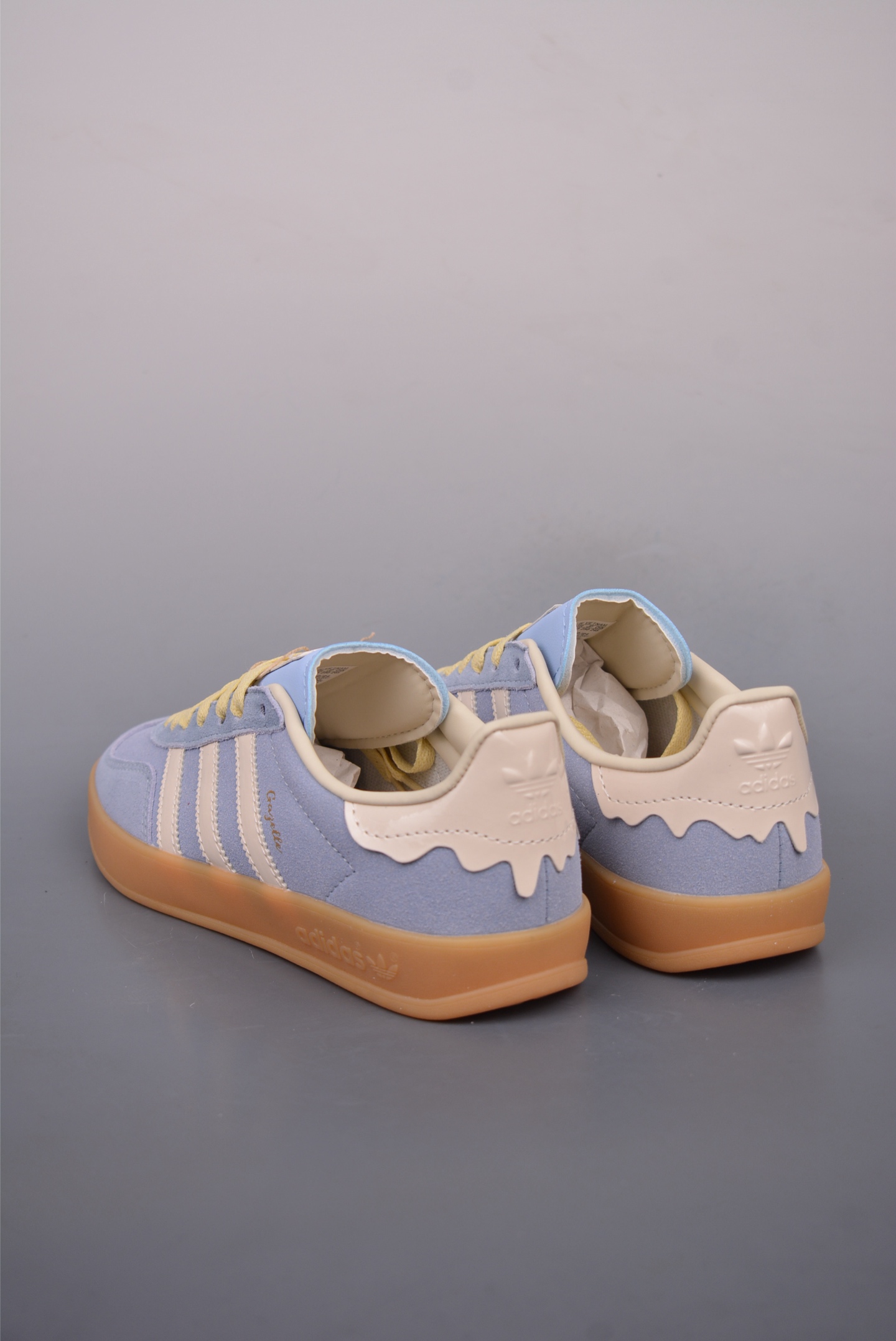 Adidas Gazelle Indoor Trainers Light Blue Ice Cream JR8029