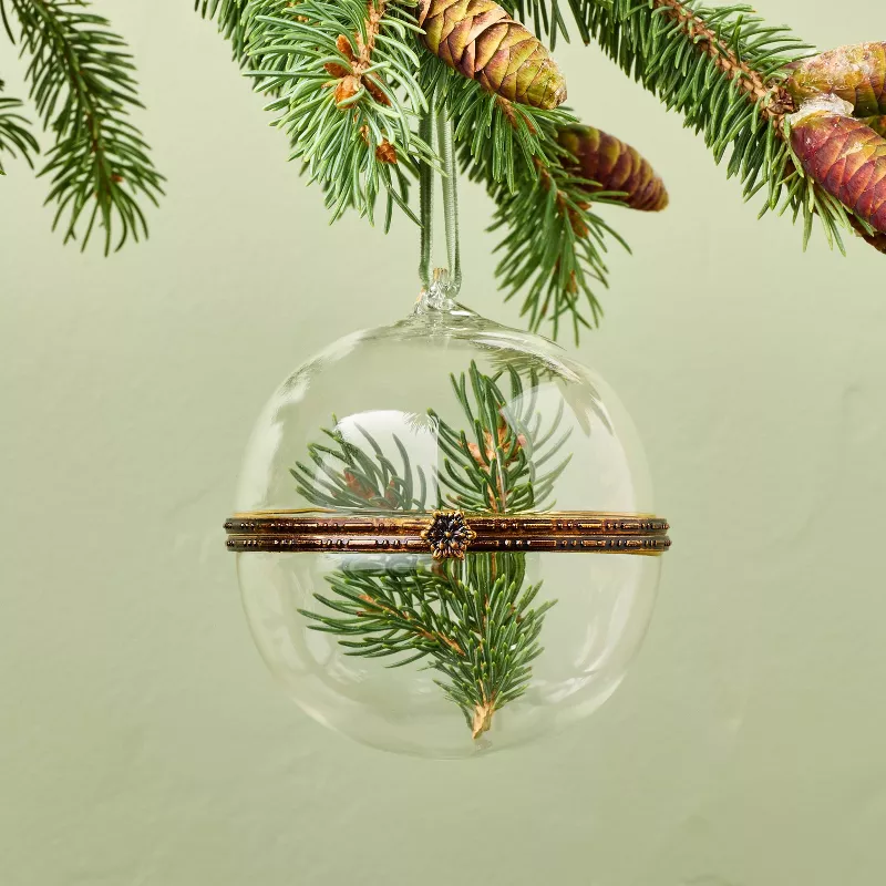 🎅EARLY XMAS SALE - 60% OFF🎅Ornate Hinged Glass Christmas Tree Ornaments